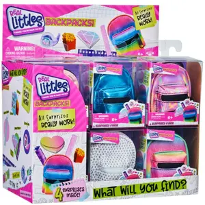Shopkins Real Littles Toy Backpacks Exclusive Single Pack - Series 2