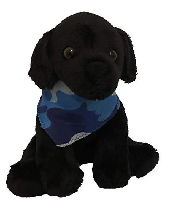 Douglas Cuddle Lucy Black Lab 5" Plush Stuffed Animal Toy #1556