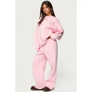 Love Edikted Wide Leg Sweatpants Love Edikted Wide Leg Sweatpants