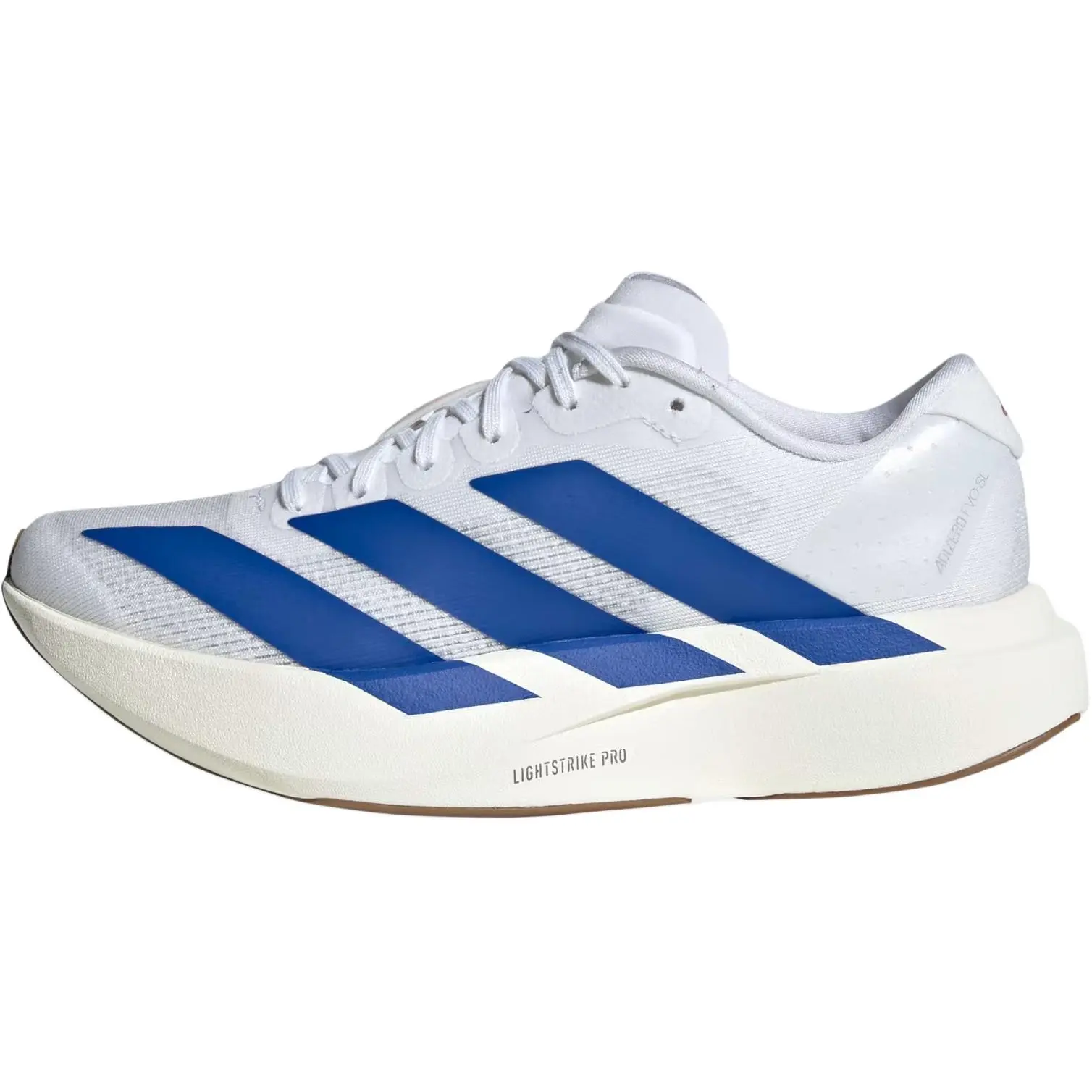 Adidas Adizero EVO SL Blue White Shoes, Athletic Running Shoes, Breathable Running Shoes