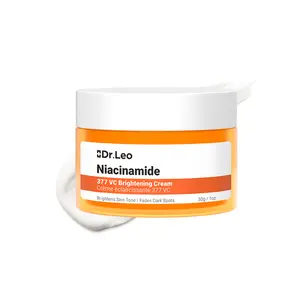 Dr.Leo Niacinamide 377 VC Brightening Cream - Shea & Hyaluronic Acid Lightweight Moisturizer, UV Protection, Dark Spot Corrector, Skin Tone Evener, Hydrating, Repair & Radiance Booster #TikTokShopHolidayHaul,summerwins