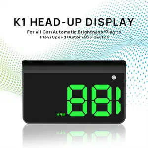Car GPS Digital Speedometer Head up Display  Car Truck Motorcycle Head Up Display Odometer HUD MPH Car Tools Accessory