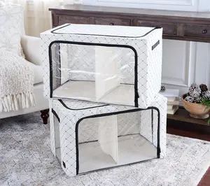 Periea Set of 2 Jumbo Boxes with Removable Dividers