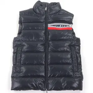 Pre-owned MONCLER Nylon Small Leather Goods Parpaillon Down Vest