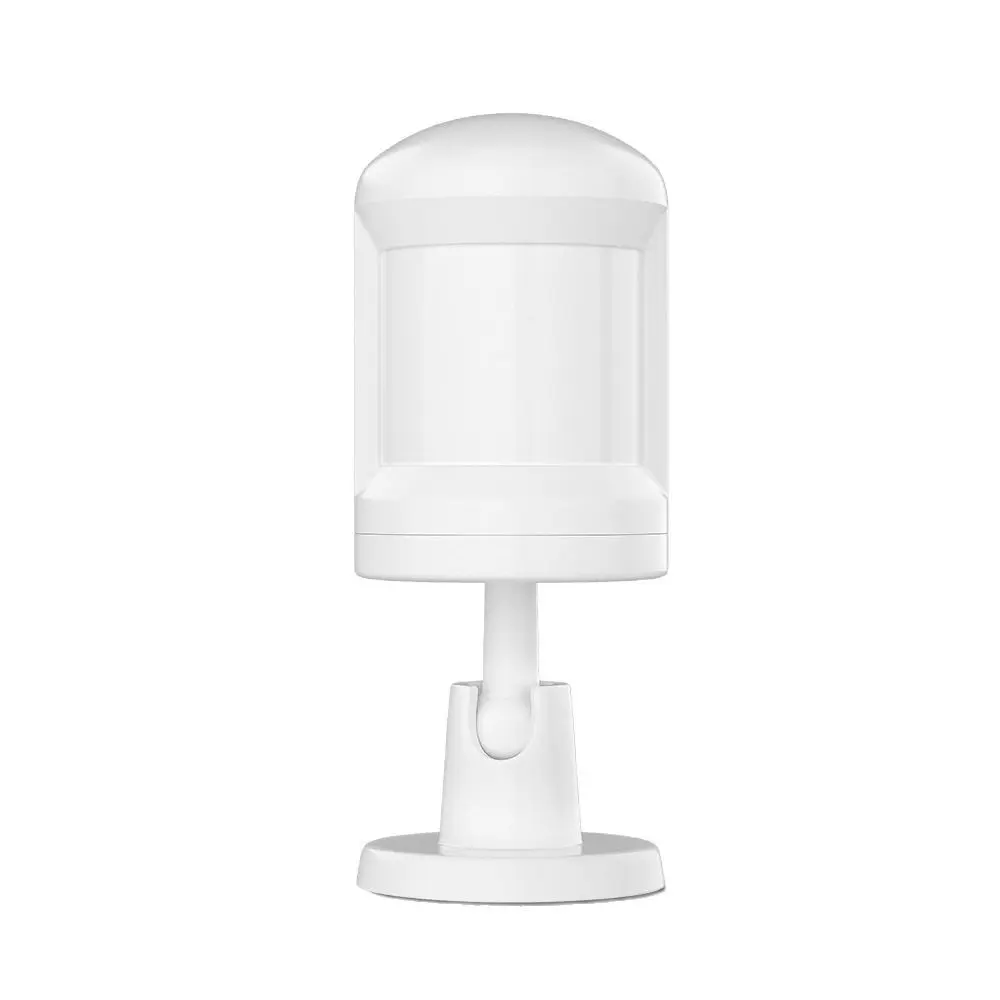 Tuya ZigBee PIR Human Body Motion Sensor - Polyester-PVC Synthetic Build, 50x34mm Discreet Size, 7m Detection Range, Polyester Material, Instant Triggers, Full Tuya App Integration, Long Battery Life, Indoor Smart Home Automation Component for Bathrooms