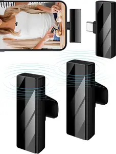 Mini Wireless Lapel Microphone for Android/iPhone Ideal for Video Recording / Conferencing / Lecturing / Work