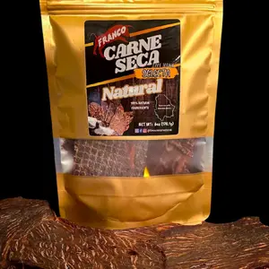 Natural Franco Carne Seca / Beef jerky mexican style/dry snack Dried