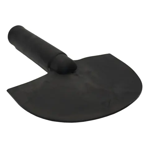 ToolPro Corner Pro Scraper Knife Painter Tool - Hand-Held 6-1/2 in. Wide Durable Black Rubber Blade Finishing Tool with Metal Pressure Bar, Easy to Clean for Cove & Bullnose Home Improvement Paint Tasks