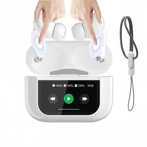 Wireless Earphone, In-ear Design Earbuds with Full Color Display, Noise Cancelling Bluetooth-compatible Earbuds, Earphone for iPhone Andriod, Wireless Audio Headphones, Noise Cancellation Headphones