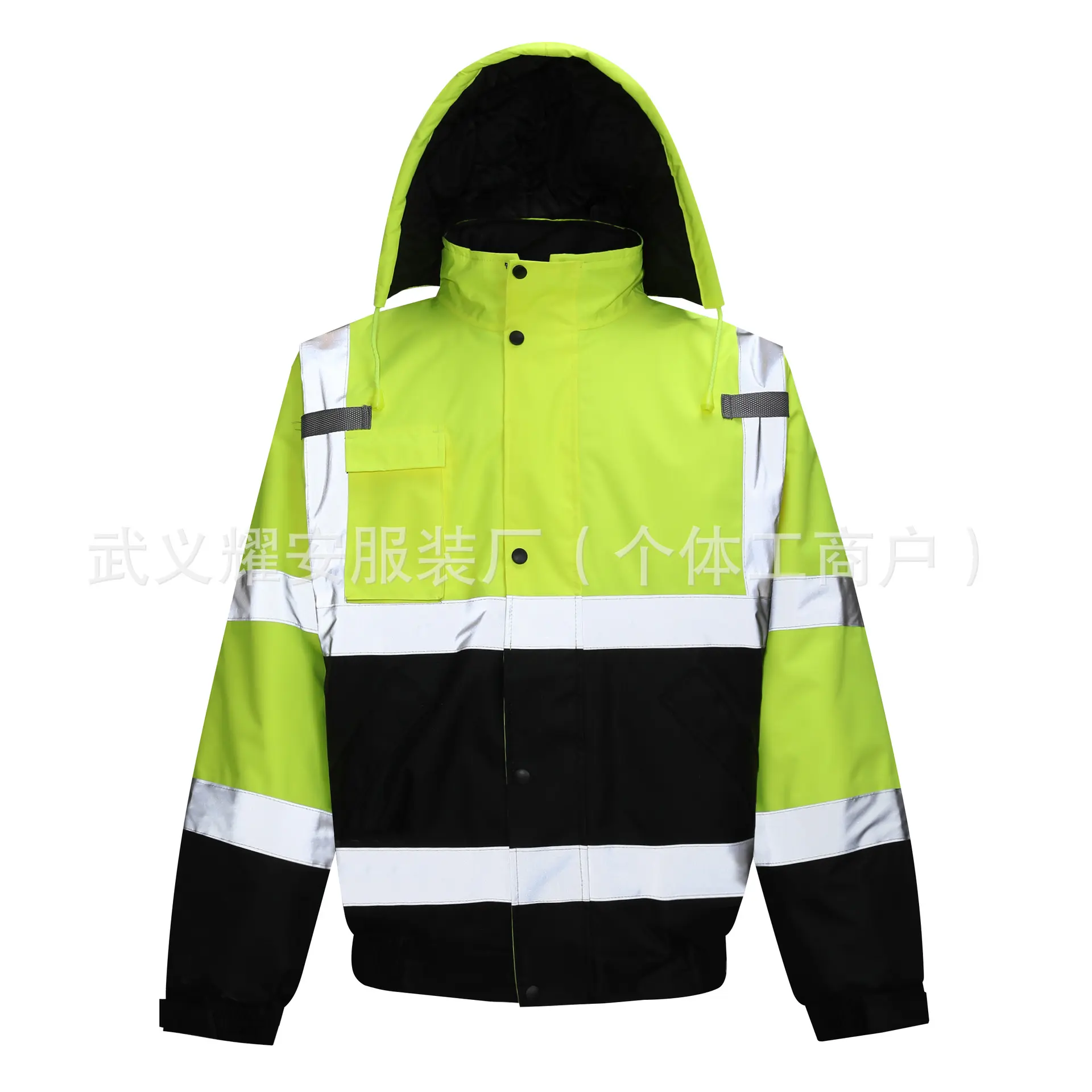 XL. Fluorescent yellow/black; highlight