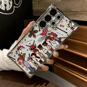 Movie S-Strangers T-Things Phone Case Protective Suitable for Samsung Galaxy S26 S25 S24 A57 A37 A07 A26 A36 A55 A35 A06 A16 A05 A14 A24 A34 A54 A15 A05S A25 A04e A04 S23 S22 S21 FE Ultra Plus Edge 4G 5G Anti Fall Transparent Soft Back Cover
