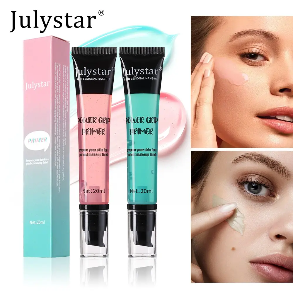 Hydrating Makeup Primer, Long-Lasting Smoothing Face Base, 2 Colors Non-Caking Gel Primer, Flawless Makeup, 2026 New