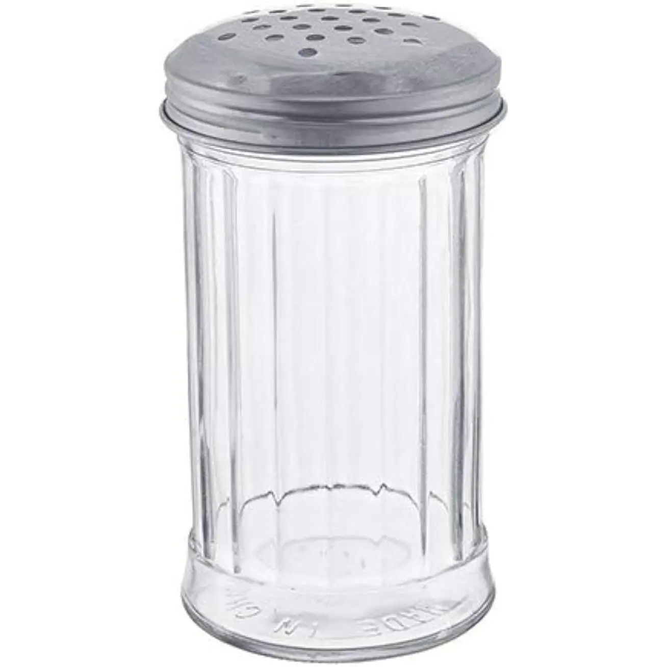 PSJ-12PT Sugar Shaker/Pourer with Plastic Base and Perforated Top