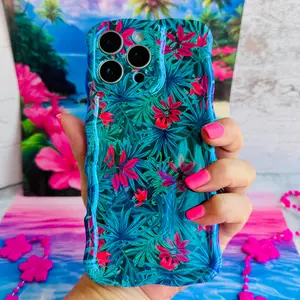 Midnight Tropics Wavy Luxe MagSafe Case for iPhone
