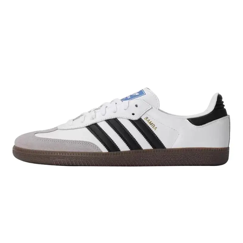 Adidas Samba OG Cloud White Core Black B75806 Authentic Shoes Footwear Sneaker Trainer Men's Walking Fashion Trending Gift Adidas Handball Spezial Navy Gum Sneakers Men's Suede Casual Shoes Footwear Closed  everyday shoe Casual Footwear