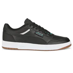 PUMA Mens Mercedes Amg Petronas F1 Court Ultra Lace Up Sneakers Shoes Casual - Black