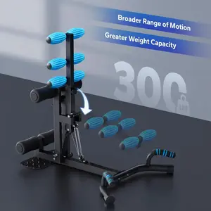Low-Position Squat Machine Adjustable Hip Training Machine Core Leg Push-Ups Exercise Machine Home Gym