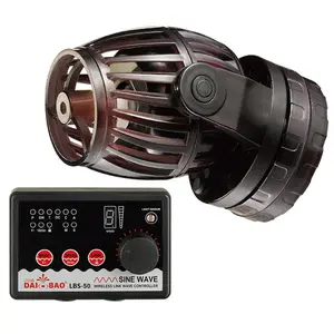 Aqua Dream 24V DC Sine Wave Maker Pump 4800 GPH 6 Modes for Fish & Corals Ceramic Propeller Magnetic Mounting Base 110V USA Water Aquarium Siphon