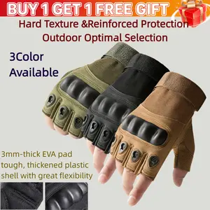 Breathable Half Finger Tactical Gloves| Anti-Slip Wear-Resistant Gloves For Training & Outdoor Sports