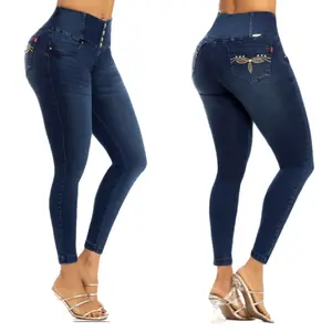 Colombian Jean With Waistband Included Womenswear Comfort