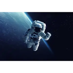 Astronaut Poster Art Print Space Earth Planet Gift