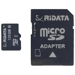 RiData 128GB MicroSD Memory Card with Adapter