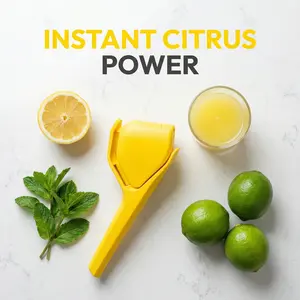 The Last Lemon Squeezer You’ll Ever Need!-Maximum Yield, Minimum Effort. Fresh juice in 3 simple steps