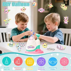 Squishy Toys, Kawaii Squishies Party Favors for Kids 4-8 8-12 Glow in The Dark Squishy Pack Refills - DIY Squishy Making Kit - Create Your Own Squishies with Neon Glow Effects christmas birthday gift