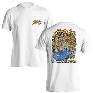 Big Johnson Classic Racing T-Shirt – Vintage Graphic Tee, Funny Retro Racing Shirt, Unisex White Streetwear, Gift For Him And Her