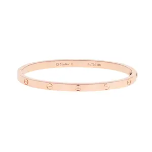 Pre-owned Cartier Small Love Bracelet Size 15