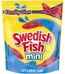SWEDISH FISH Mini Soft & Chewy Candy, Family Size, 1.8 lb SWEDISH FISH Mini Soft & Chewy Candy, Family Size, 1.8 lb