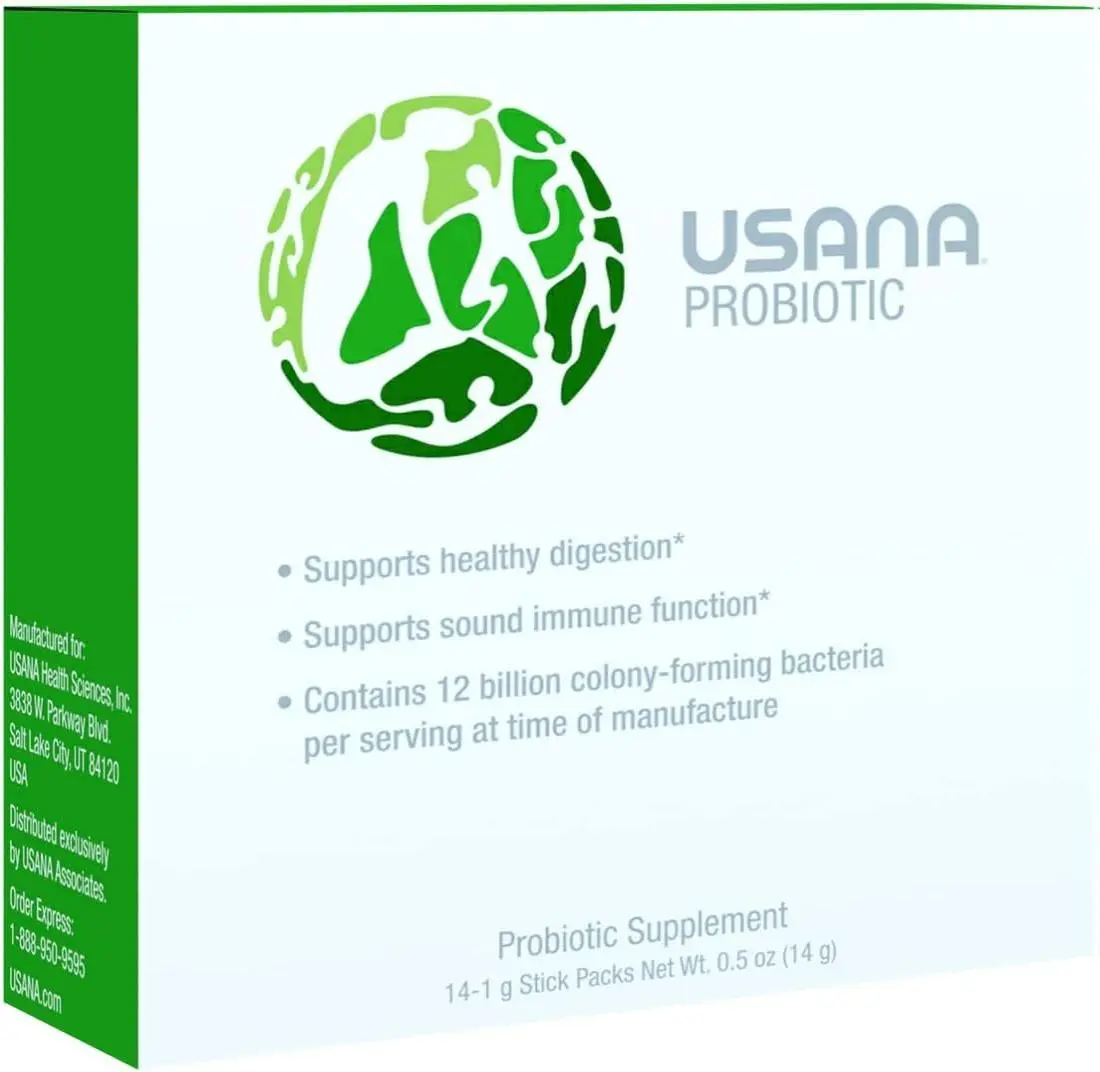 Probiotic Supplement - 2 Packs of 14 Stick Packs - Gluten Free Sugar Free Dairy Free - 12 Billion Bacteria - Supports Digestion & Immunity Health