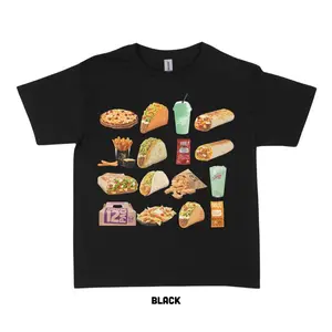 Taco Bell Unisex T-shirt, Taco Bell Lover T-shirt, Tee For Women, Cotton Short Sleeve Top, Casual Menswear