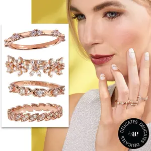 BP Delicates **Home Reveal** Beautiful Stackable Rings, 3-5 per item - Fizzable Cube
