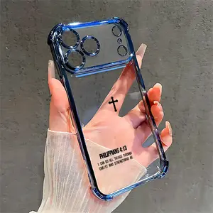 Christ Bible Verse Philippians 413 Four Corner Airbag Anti-Collision Electroplated Soft&Flexible TPU Silicone Phone Case For iPhone 17 Pro Max AIR 16 15 14 13 12 11 Plus XSMAX Cases Durable|Shockproof|Full Camera Protection|Gift For Men Women