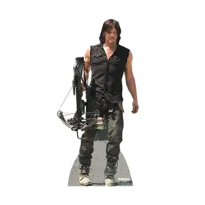 Advanced Graphics 2235 70 x 34 in. Daryl Dixon - The Walking Dead Cardboard Standup