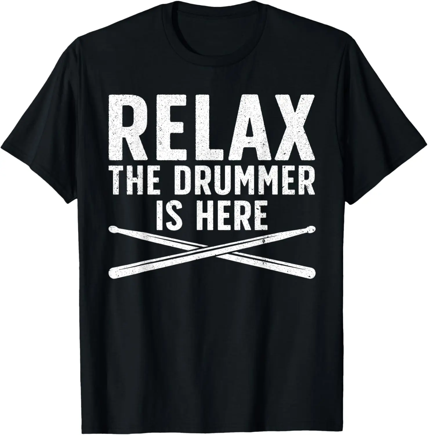 100% Cotton Funny Drummer Design For Men Women Drum Player Music Lover T-Shirt