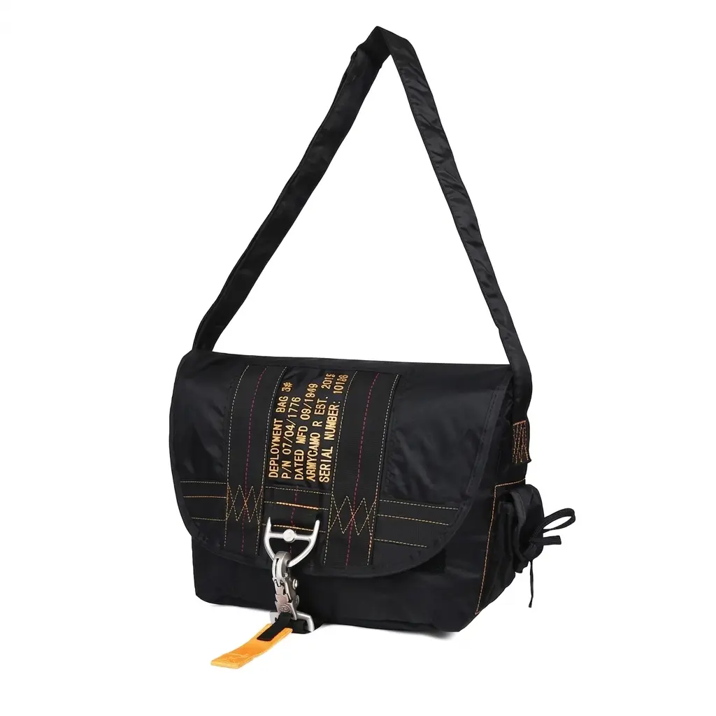 Tactical Messenger Bag - Smaller Military Satchel Bag for Men and Women - Water Resistant Crossbody Tote Sling Bag