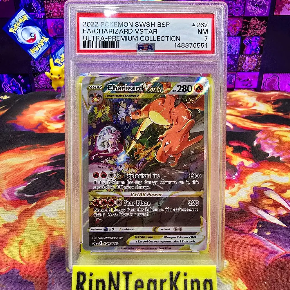 Charizard VSTAR SWSH262 PSA 7