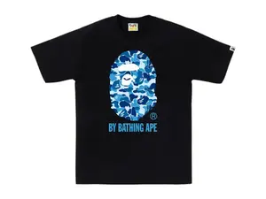 BAPE ABC Camo By Bathing Ape Tee (SS25) Black/Blue (men) by StockX