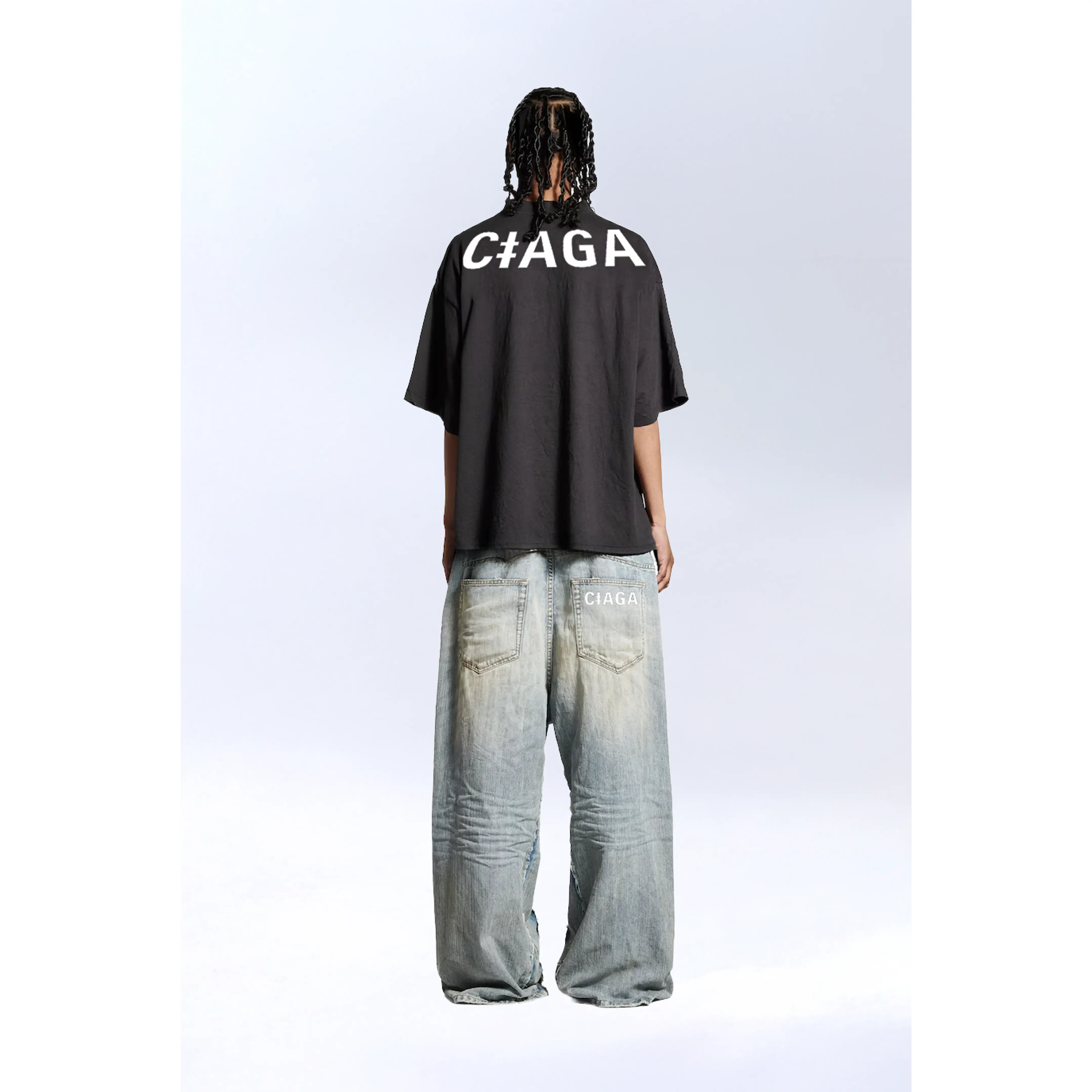 CIAGA DENIM LIGHT WASH MENS