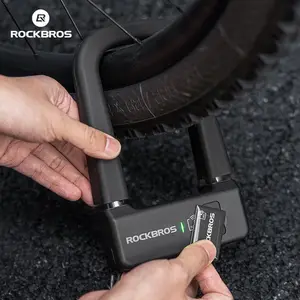 ROCKBROS Smart U Lock NFC Unlocking MTB Road Bike Lock  Anti-theft Lock Waterproof Rechargeable Safety Lock