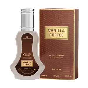 Al Rehab Vanilla Coffee for Unisex Eau de Parfum Spray, 1.18 Ounce