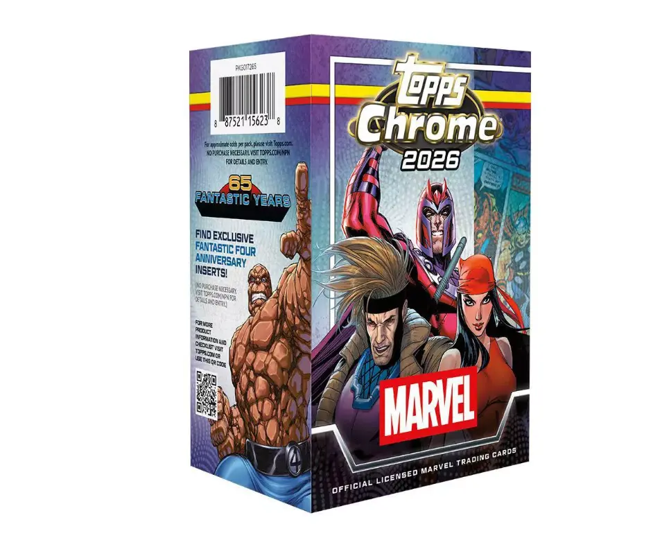 2026 Topps Chrome Marvel Value Box / Pack