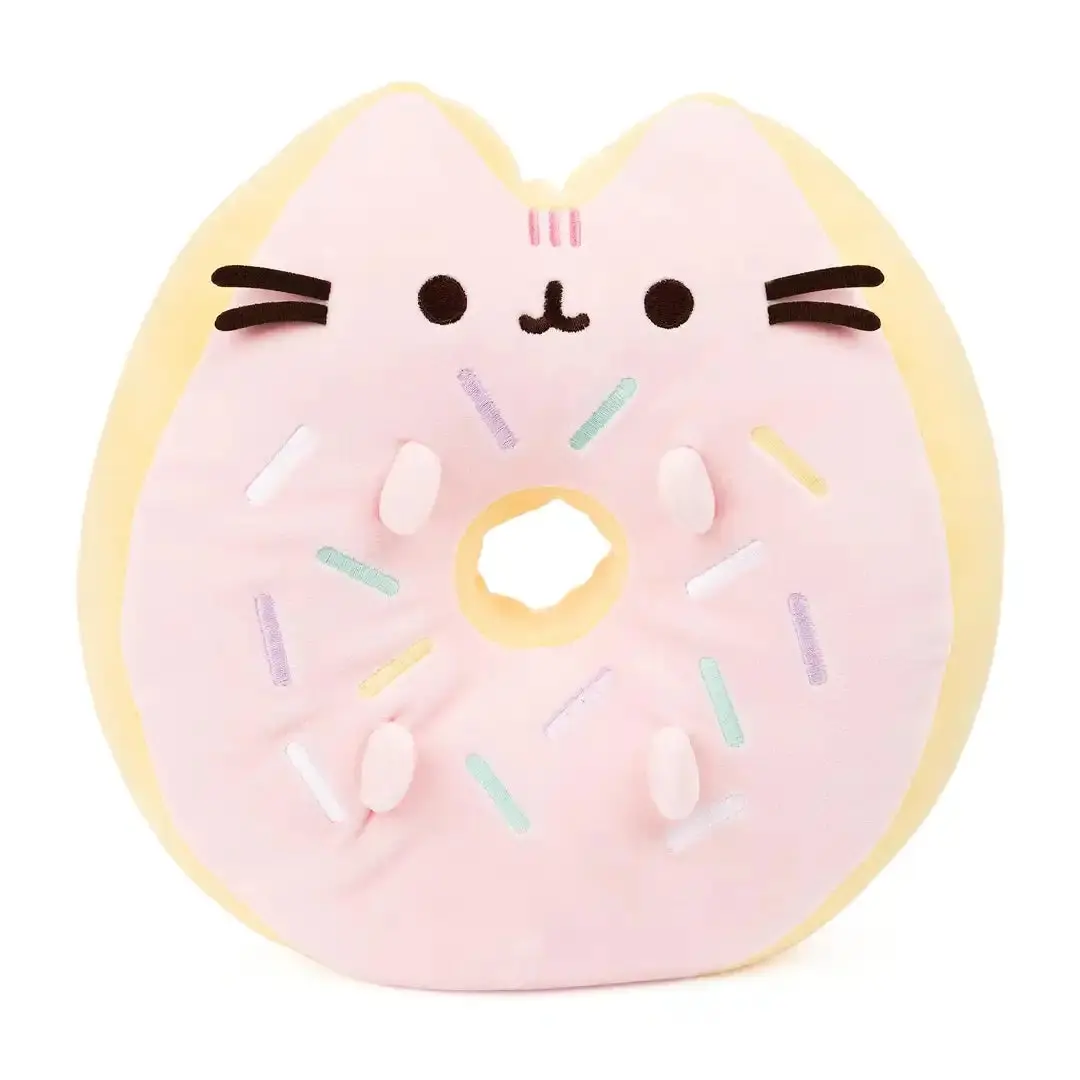 GUND Sprinkle Donut Pusheen 12" Plush Toy, Stress Relief Toys, Fun Toys For Kids