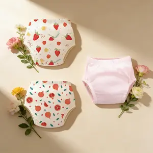 3pcs Baby Diaper Pants, Reusable Washable Leak-Proof Cloth Diapers, Suitable for Potty Training, All Seasons Use, Replace Disposable Diapers