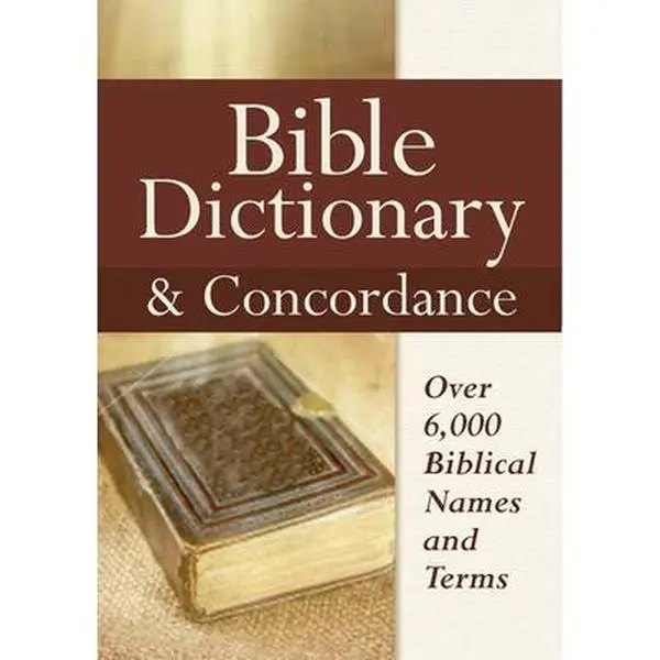 USED Book - Bible Dictionary & Concordance by Castle Books Inc. (Hardcover) - english