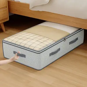 Durable Large Capacity Storage Box, Thickened Wear-Resistant Design, Clear Classification, Ideal for Home Clothes, Moving, Dormitory Organization