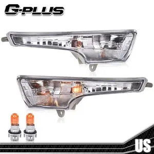 1Pair Left & Right Clear Lens Turn Signal Lights Fit For 2013-2018 Nissan Altima Side Lights G-PLUS