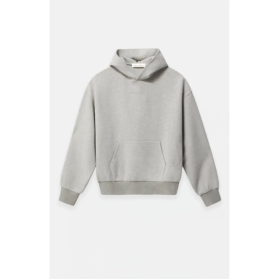 Fear of God ESSENTIALS Men's Concrete Heather Signature Classic Hoodie